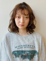 ガーデン 銀座(GARDEN) デジタルパーマ イメチェン チェリーブラウン 垢抜けヘア