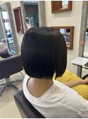 【ボブ×縮毛矯正】stylistすずか