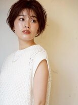 コンティロミー(CONTI ROMMY.) 20代~50代☆ショートボブ髪質改善シースルーバングブラウン