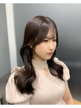 シェス 梅田茶屋町(shes) 韓国ヘア×顔まわりカット/アリサ