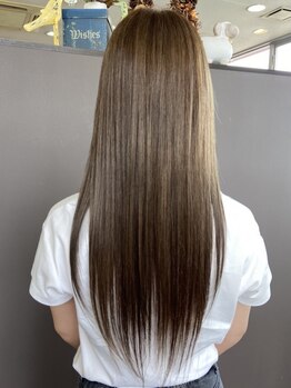 ビューティーガロ 花園店(Beauty GARO)の写真/【髪質改善】で髪を内部から補修をして、手触り・まとまり感に妥協のない美しい髪に仕上げます！