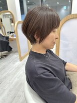 アドラーブル ココロ 新潟(adorable CoCoLo)&nbsp;★30代40代50代ショートボブショコラアッシュヘルシースタイル