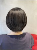 扱いやすいミニボブ