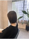 【地毛風】縮毛矯正×ボブ　銀座　東銀座