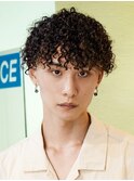 スペインカール/プードルパーマ/メンズパーマ/マレットヘア