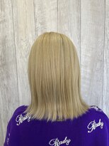 シエル 立川店(CIEL)&nbsp;ホワイトブロンド　CIEL立川　加賀