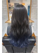 イチパーセント 横浜(1%)&nbsp;グラデーションカラー/大人ガーリー/ダークアッシュ