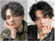 AI TOKYO+Sea MEN'S横浜 MEN'Sパーマ/MEN'Sカット【アイトーキョープラスシーメンズ】の雰囲気（大人パーマ朝セット3分<シャドウパーマ>[横浜/メンズサロン]）