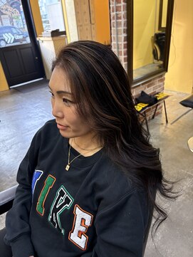 バーニーズ(BARNEYS) フェイスフレーミングカラー