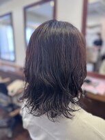 カミナ(KAMINA)&nbsp;地毛風ダークグレージュ×潤いウェーブ