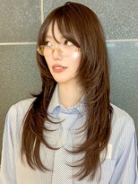 ヨリ ルトロワ 札幌大通(yori Le_trois)&nbsp;前髪イメチェンピンクベージュクールショートレイヤーカット