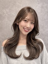 ココア(cocoa) 透明感ベージュ×韓国レイヤー