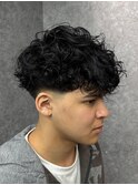 スパイキーショート/ベリーショートメンズ/シャドウパーマ