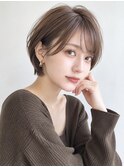 20代細毛｜広がりを抑えるまとまりショート