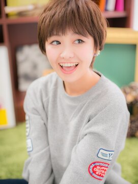 カバーヘアアンドスパ ブリス 浦和(COVER HAIR&SPA bliss) *+COVER HAIR+*…CUTEに★マッシュショートｃ!