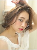 なめらか質感★エアリー切りっぱなしボブ