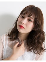 エスアンドエフ美容室 松富店(S&F)&nbsp;外ハネフェミニンウェーブ