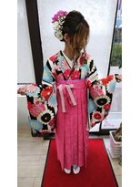ハナココ 水戸店(hana Coco) 袴着付け&ゆるフワアップ 卒業式 成人式 和装 水戸 大工町