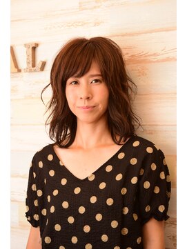 サダル(hair salon Sadal) オータム風ふんわりパーマ！