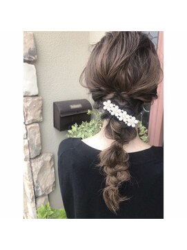 バランス Balance 編みおろしアレンジ