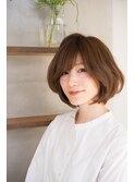 小顔丸みショート☆