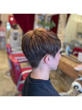 ミモザ MiMoSa ツーブロックショート