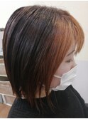 Thanks  hair　バングカラー