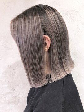 アイティーバイアルバム 八王子店(IT by ALBUM) ミルクティグレージュ_Aラインボブマロンベージュ_ba319691