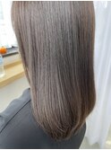 ブルーアッシュグレー×ミディアム