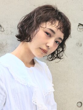 ピークアブー アヴェダ ギンザシックス(PEEK-A-BOO AVEDA GINZASIX) 【大人かわいい】濡れ感ウェービーボブ