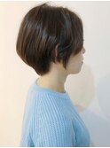 大人のすっきりショート☆似合わせカット/お手入れ簡単ヘア