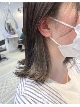 ロロネー 梅田(Lolonois) 【Lolonois梅田】グレージュインナーカラー　玉木りょうすけ