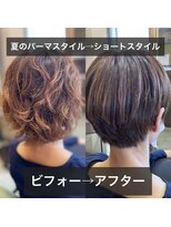 サーカス 南風原店(circus)&nbsp;頭が一回り小さく見えるショートヘア