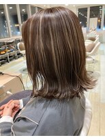ヘアークラフト アニー 南郷18丁目店(HAIR CRAFT Annie) ハイライトボブ