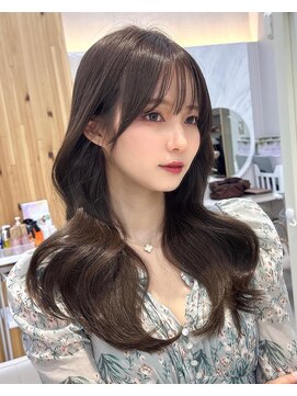 アフロートリノ(AFLOAT Leino) 大人可愛い韓国ヘア　レイヤーカット　くびれヘア　似合わせ#