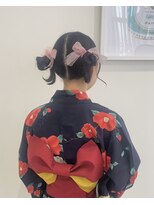 カシェ キョウマチ(cashe’e)&nbsp;花火大会の浴衣ヘアセット