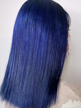 ヘアリゾート粋 新宿三丁目本店 ブリーチカラー/ブルーパープル
