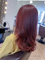 コワファースト  させぼ五番街店(COIFF1RST)&nbsp;ブリーチ無し★レッドカラー