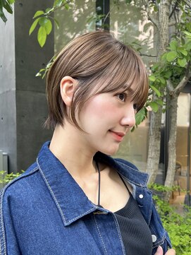 ラボヌールヘアーリアン 川越店(La Bonheur hair Lien) 女性らしい丸みショート♪