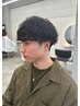 【メンズ大人気！】カット＋メンズパーマ　　￥17,000→￥14,000