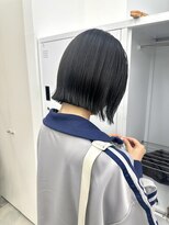 サンド 大阪梅田(sand)&nbsp;@morii_sandボブウルフ/黒髪/ネビージュ/小顔/ワンレン/大阪梅田