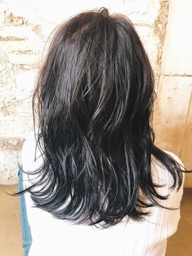 ニスル 町田店(NISURU) 似合わせカット/大人ガーリー/ダークアッシュ/着物/町田/町田駅