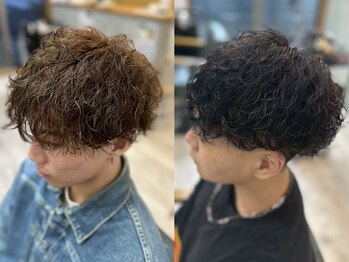 ティーダ(Tidus)の写真/【西大路御池】自分だけのスタイルを実現！トレンドから定番まで、パーマで魅力を引き出すメンズ専用サロン