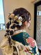 ヘアーメイク フェヌア(Hair Make fenua)の写真/和装＊洋装どちらも得意なfenuaのセットで女性らしさ満点☆成人式・結婚式など、節目の行事を彩ります♪