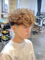 プリストオオサカ(PRIST OSAKA)&nbsp;ブラウンベースメッシュスペインカール