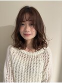 ゆるふわスタイル×ナチュラルベージュカラー