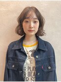 【Un ami】大きめカールのボブパーマ moeka