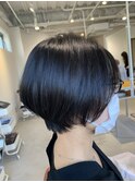 大人ショートボブ