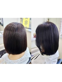 話題の髪質改善メテオ導入★一人ひとりのお悩みに合わせて薬剤選定するから、今まで以上の指通りを実現◎