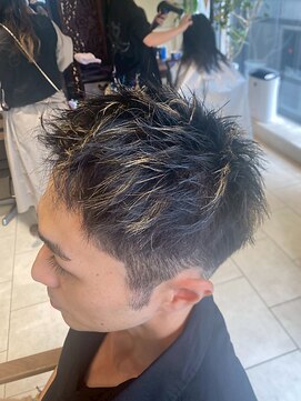 ヘアリゾート粋 ティガ 池袋店(tiga) メンズショート/ハイライト/ベリーショート